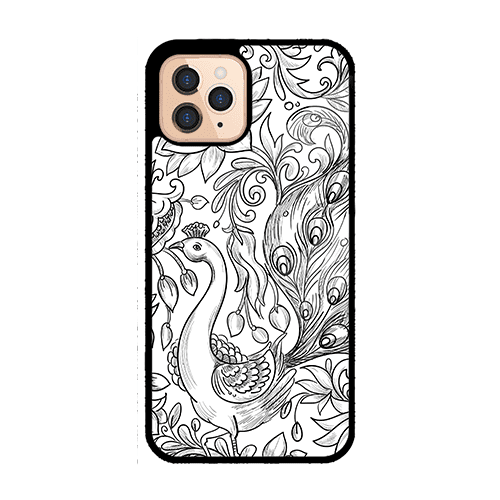 Peakock Art Phone Case