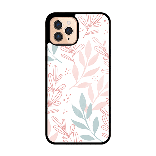 Pink leaf Pattren Case