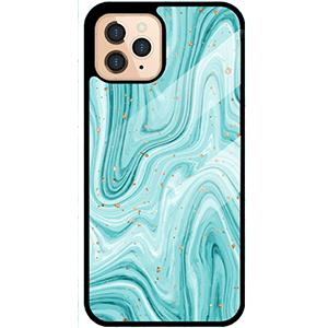 Glittery Abstract Fluid Case